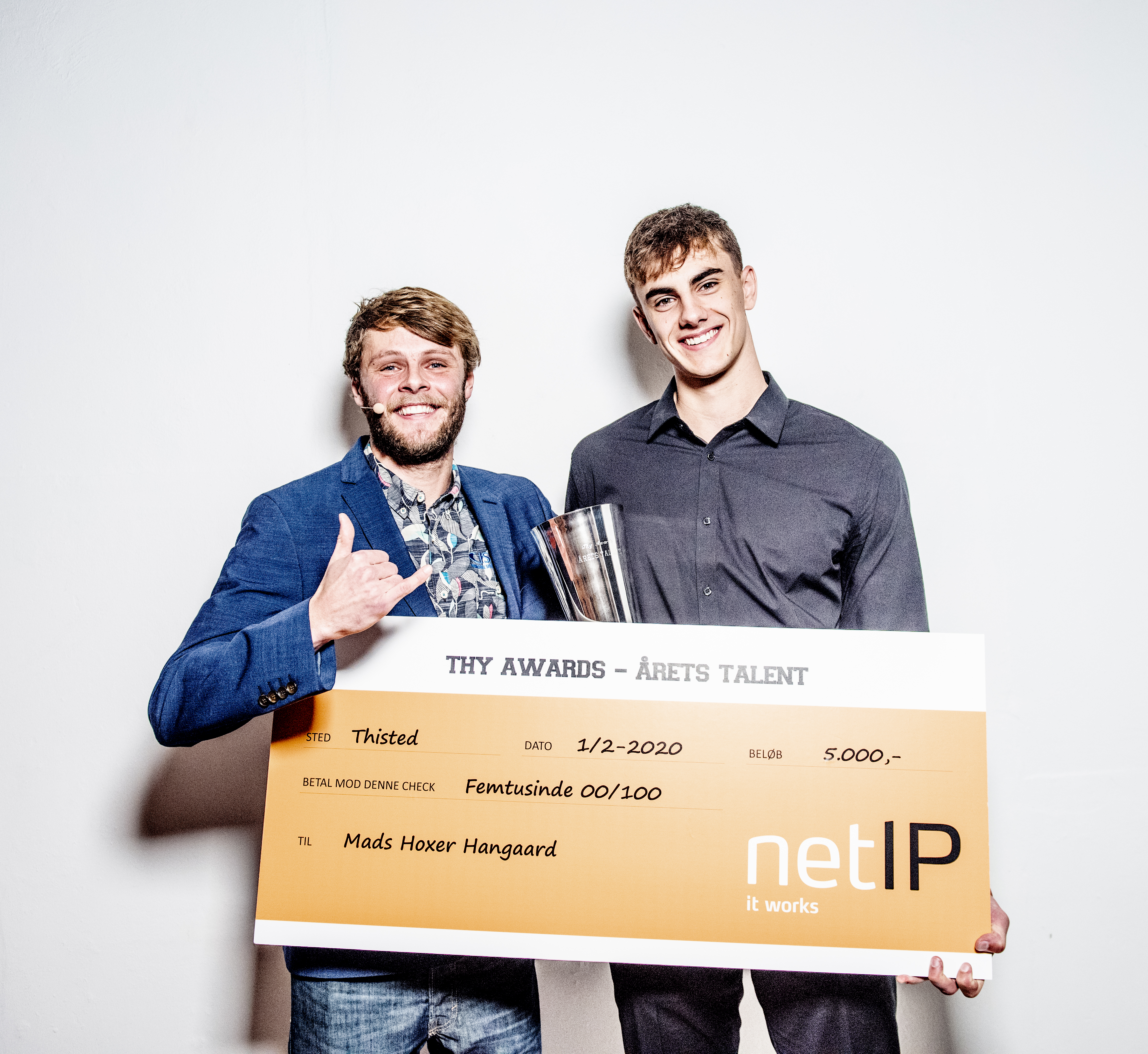 Mads og Caspers store aften