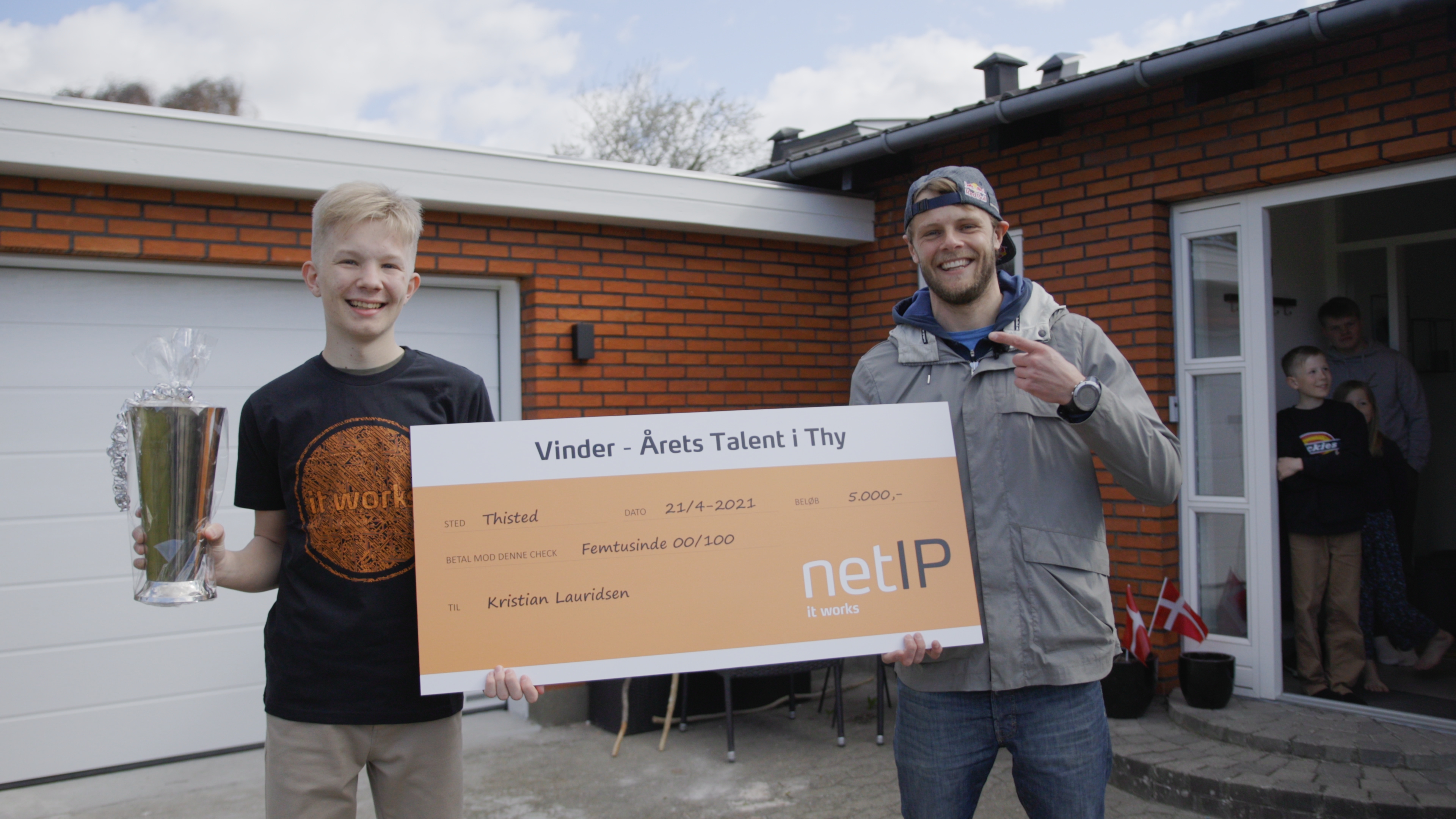 Kristian vinder Årets Talent