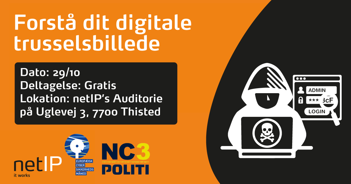 Kom med til Cybersikkerhedsmåned