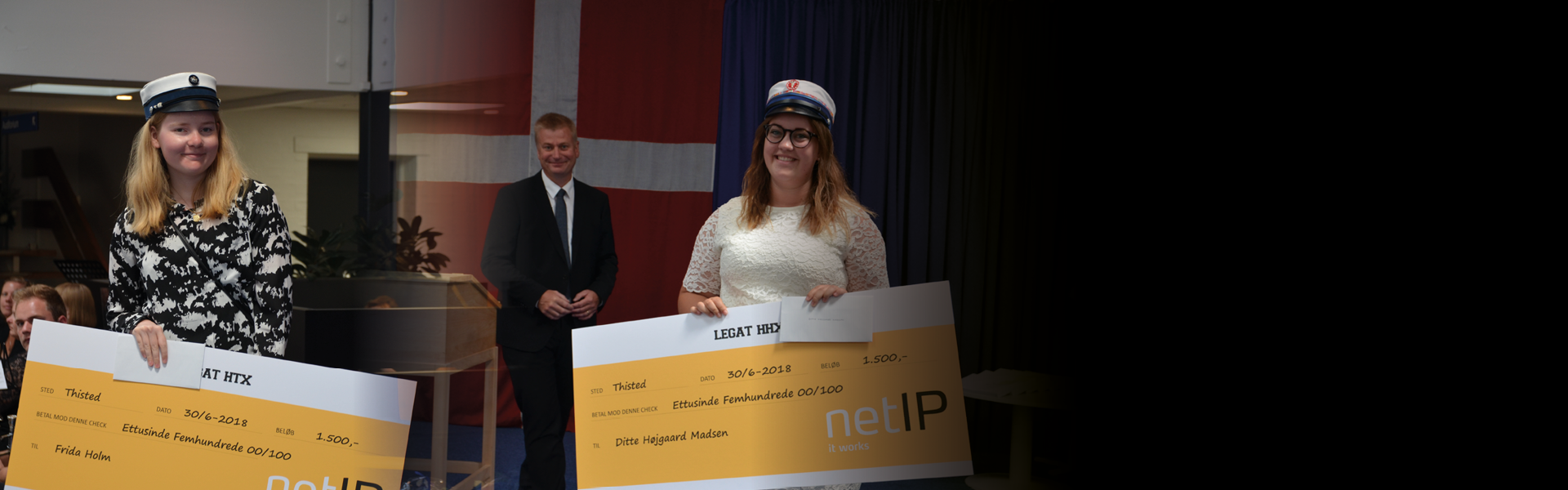 Skulderklap til dygtige EUC Nordvest Studenter